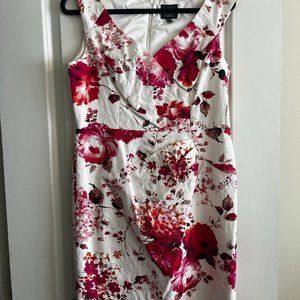 Adrianna Papell Floral Print Dress Size 12